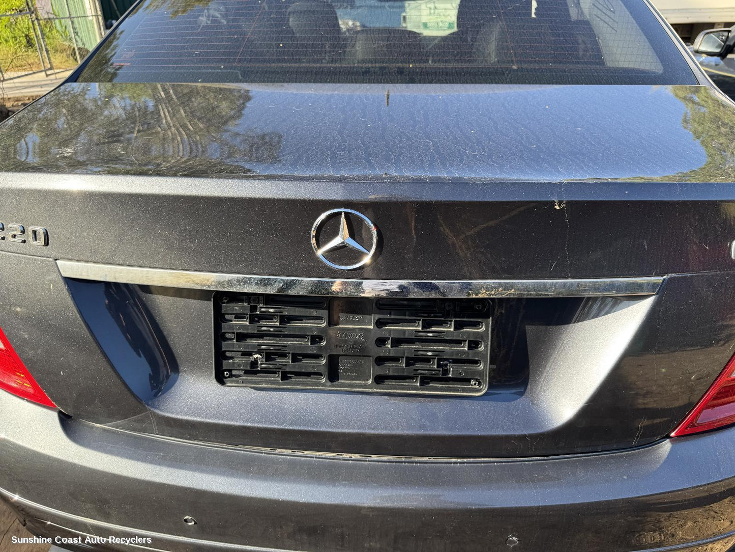 2010 Mercedes C Class Rear Garnish