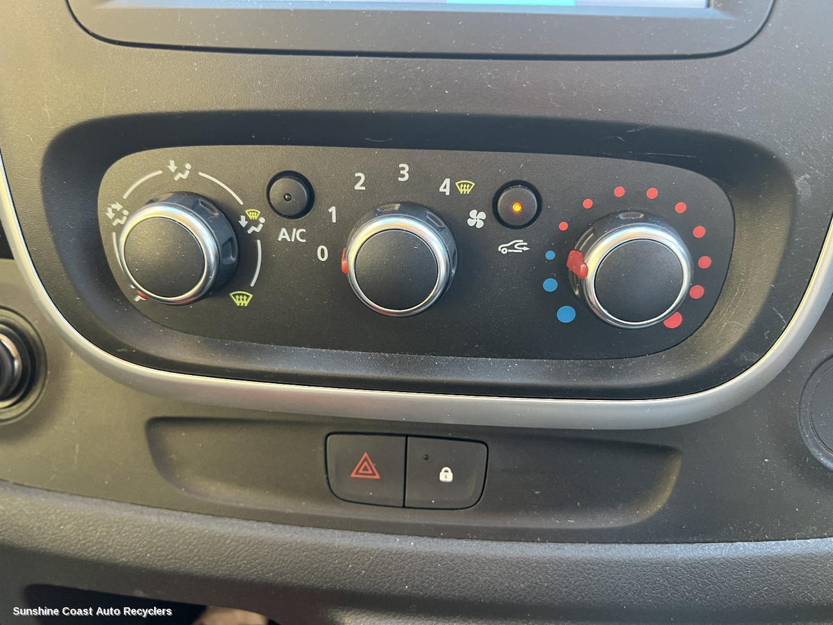 2015-2026 Renault Trafic Heater Ac Controls