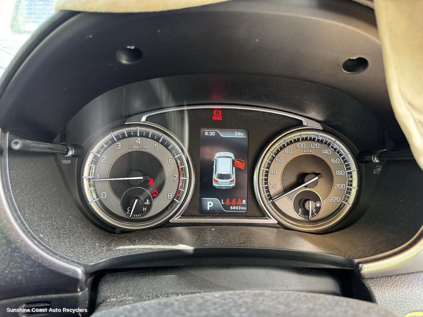 2015-2025 Suzuki Vitara Instrument Cluster