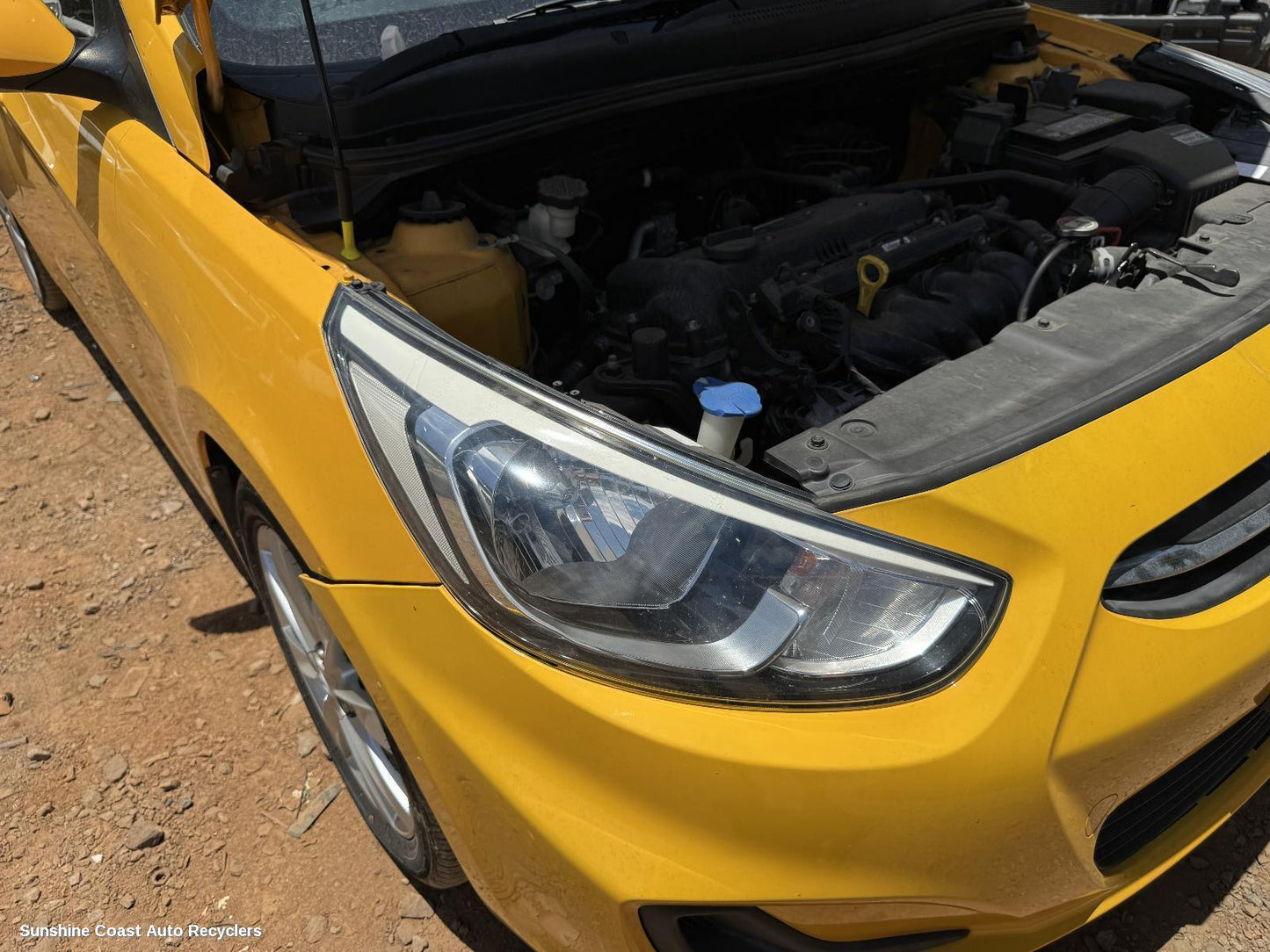 2014-2019 Hyundai Accent Right Headlamp