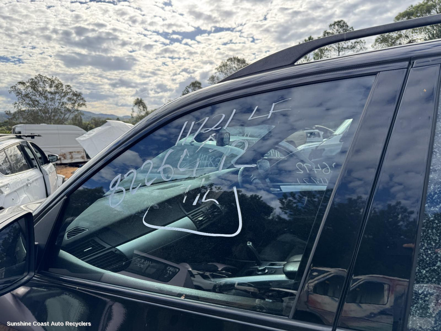 2008 Bmw X5 Left Front Door Window