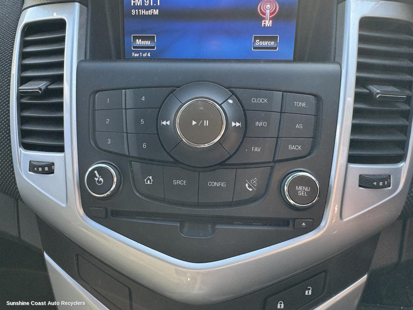 2014 Holden Cruze Radio Cd Dvd Sat Tv