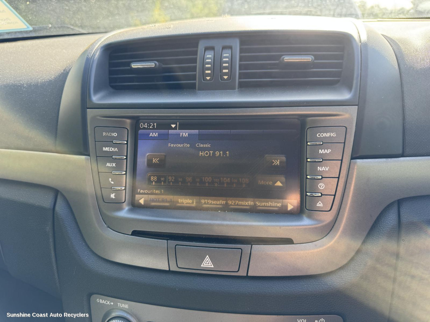 2011 Holden Commodore Radio Cd Dvd Sat Tv