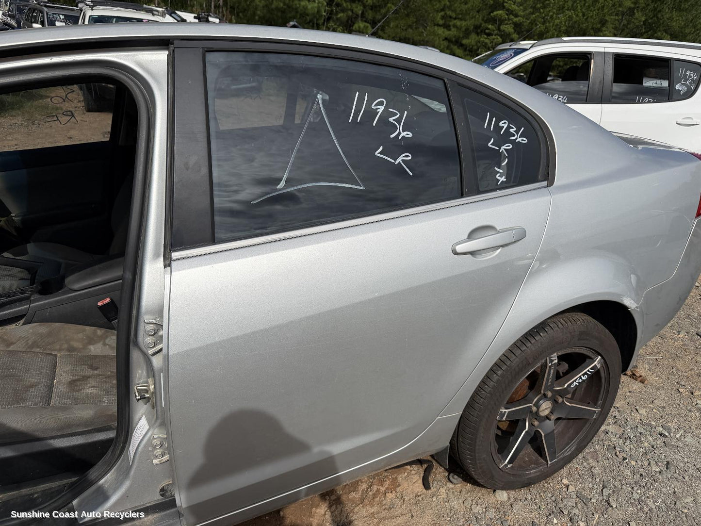 2006-2013 Holden Commodore Left Rear Door Window
