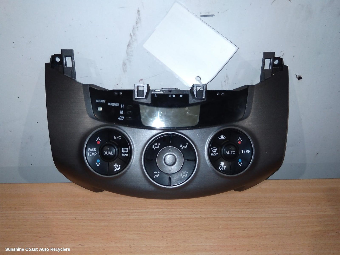 2009 Toyota Rav4 Heater Ac Controls