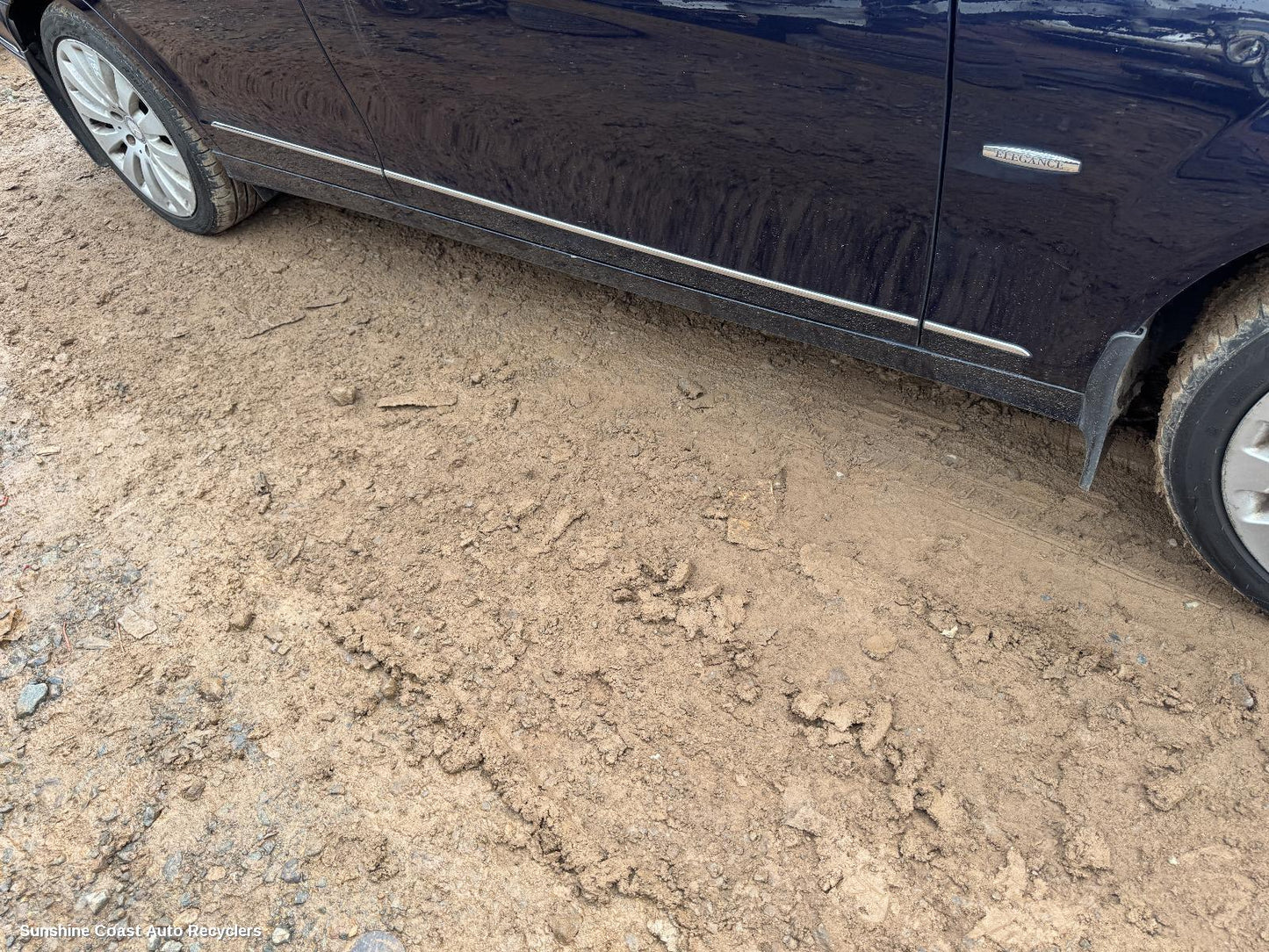2007 Mercedes C Class Side Step Skirt