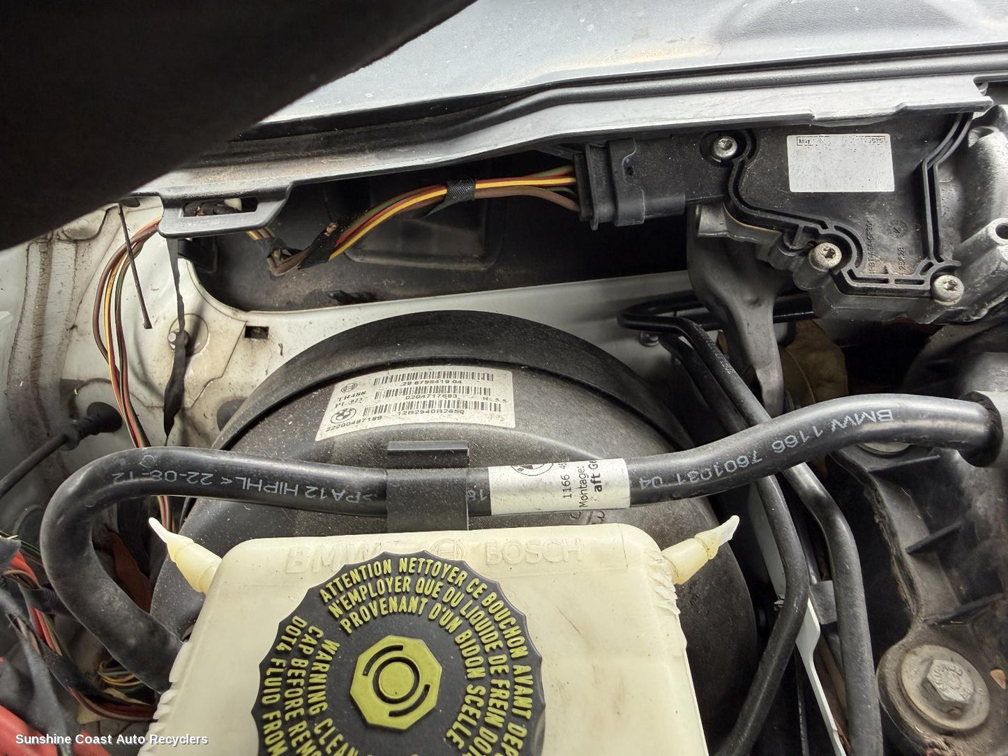2012 Bmw 3 Series Brake Booster