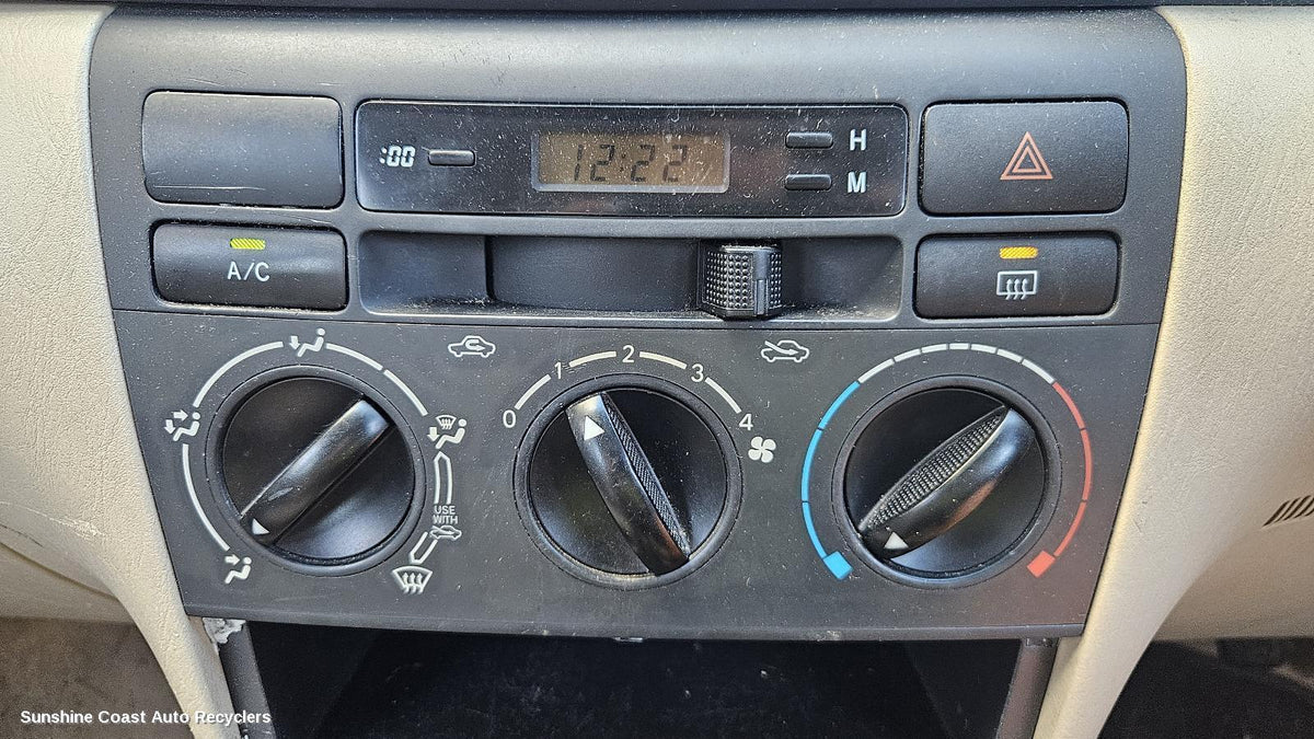 2001-2007 Toyota Corolla Heater Ac Controls