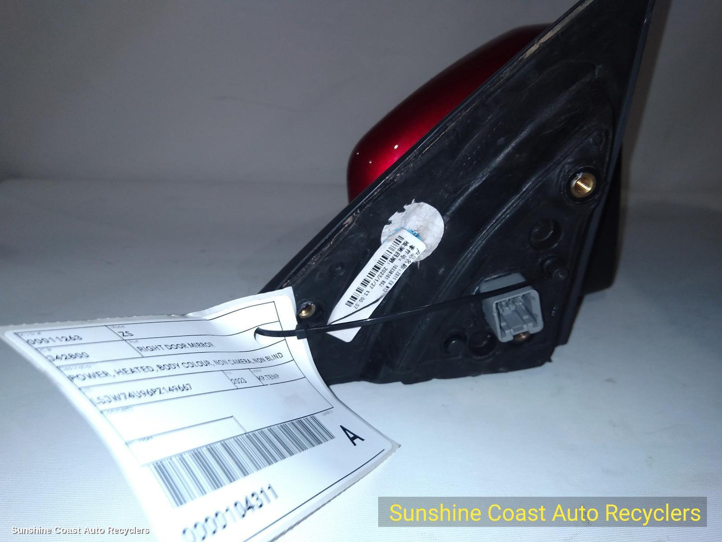 2017-2024 Mg Zs Right Door Mirror