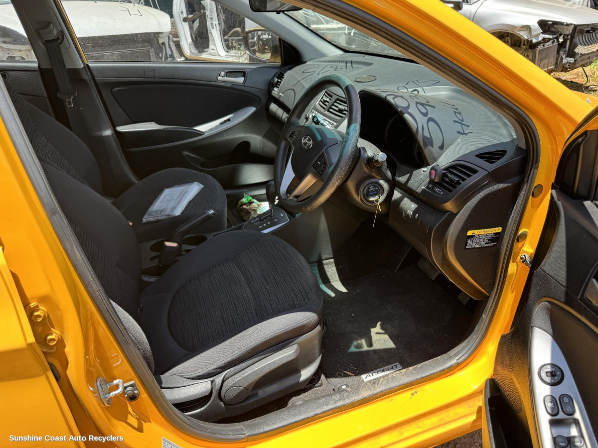 2011-2015 Hyundai Accent Engine