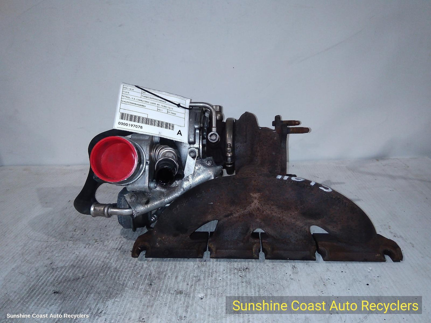 2011 Audi Q5 Turbo Supercharger