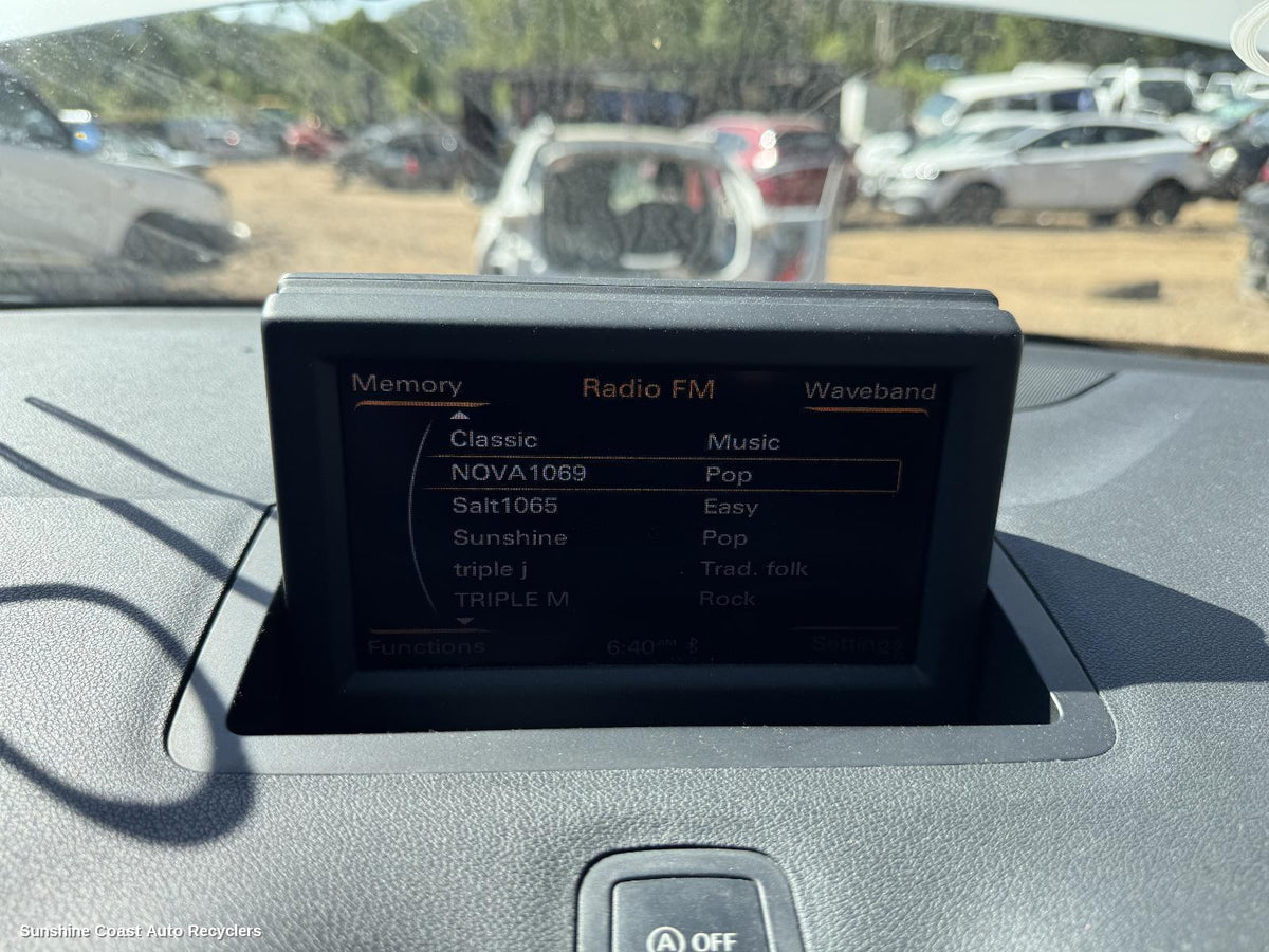 2012-2018 Audi A1 Radio Cd Dvd Sat Tv