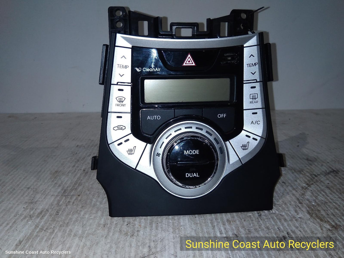 2012 Hyundai Elantra Heater Ac Controls