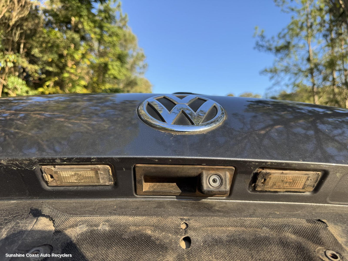 2012 Volkswagen Touareg Number Plate Lamp