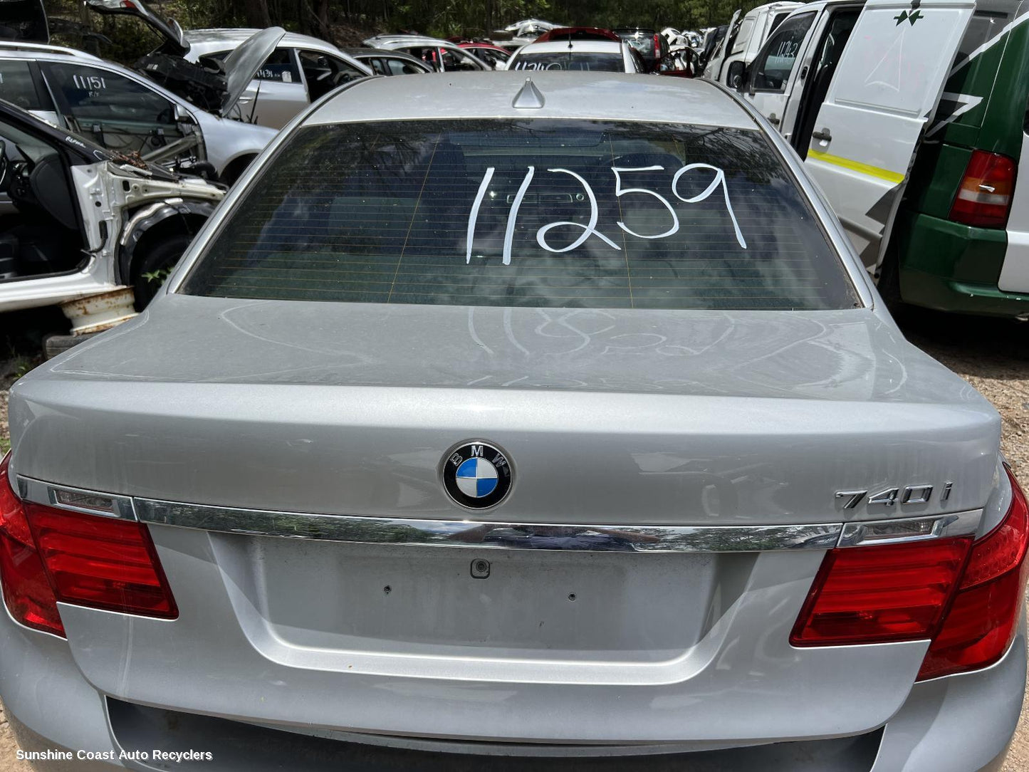 2009-2015 Bmw 7 Series Rear Garnish