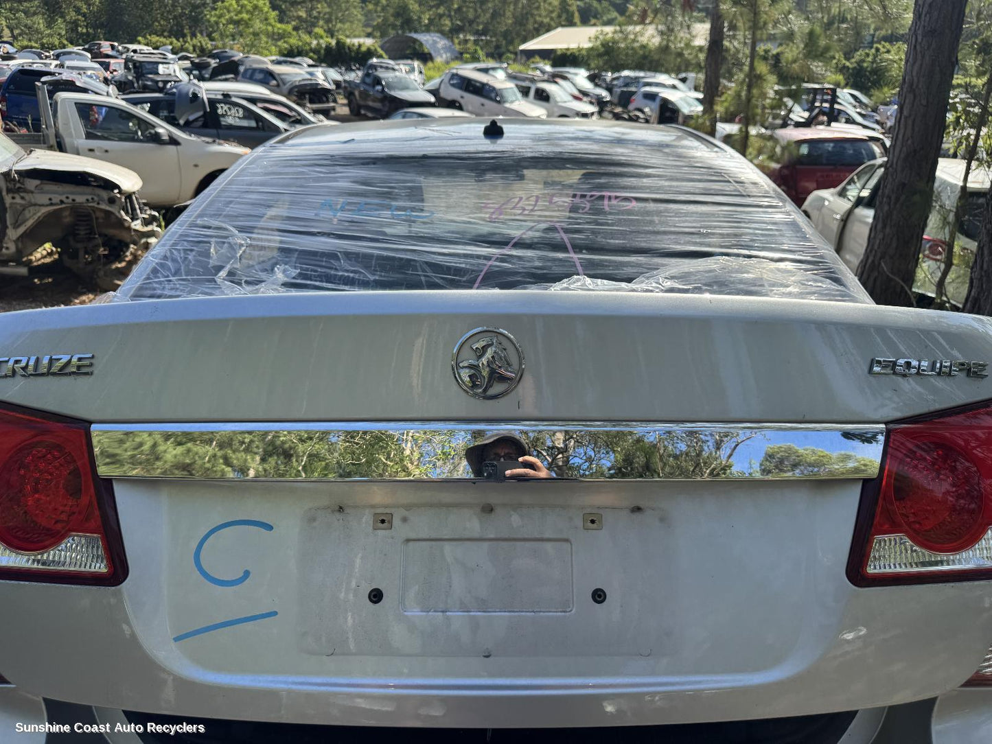 2015 Holden Cruze Rear Garnish