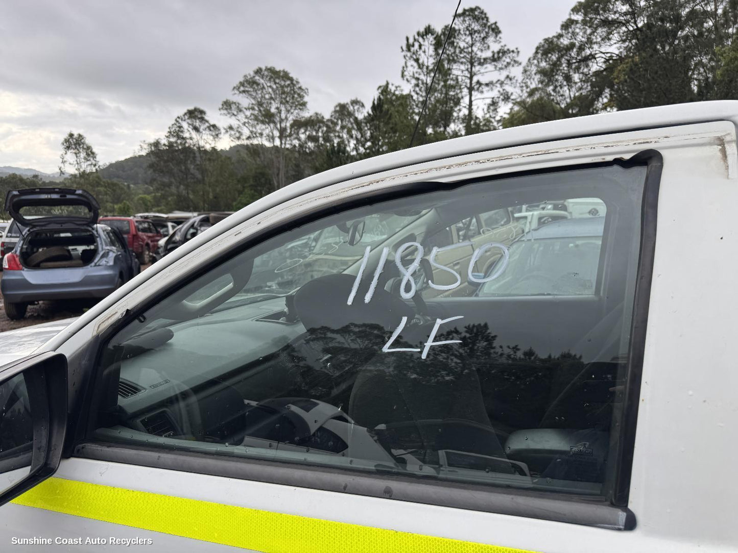 2018 Ford Ranger Left Front Door Window