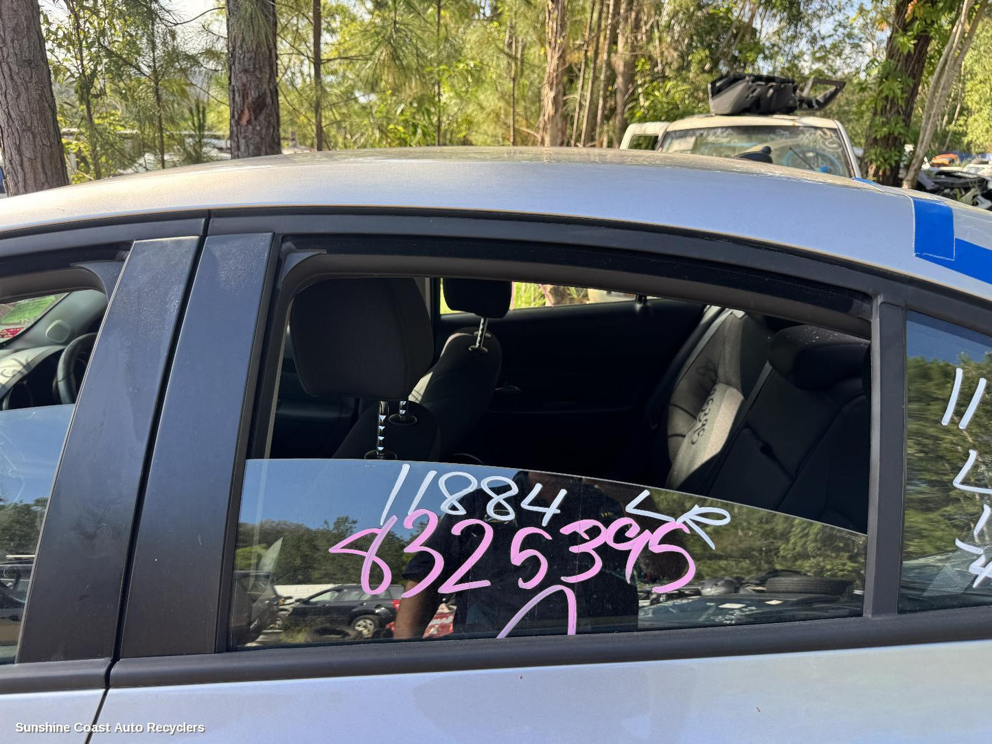 2015 Holden Cruze Left Rear Door Window