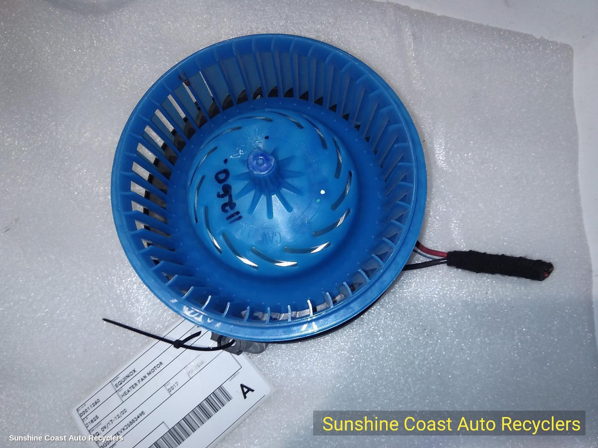 2017-2020 Holden Equinox Heater Fan Motor