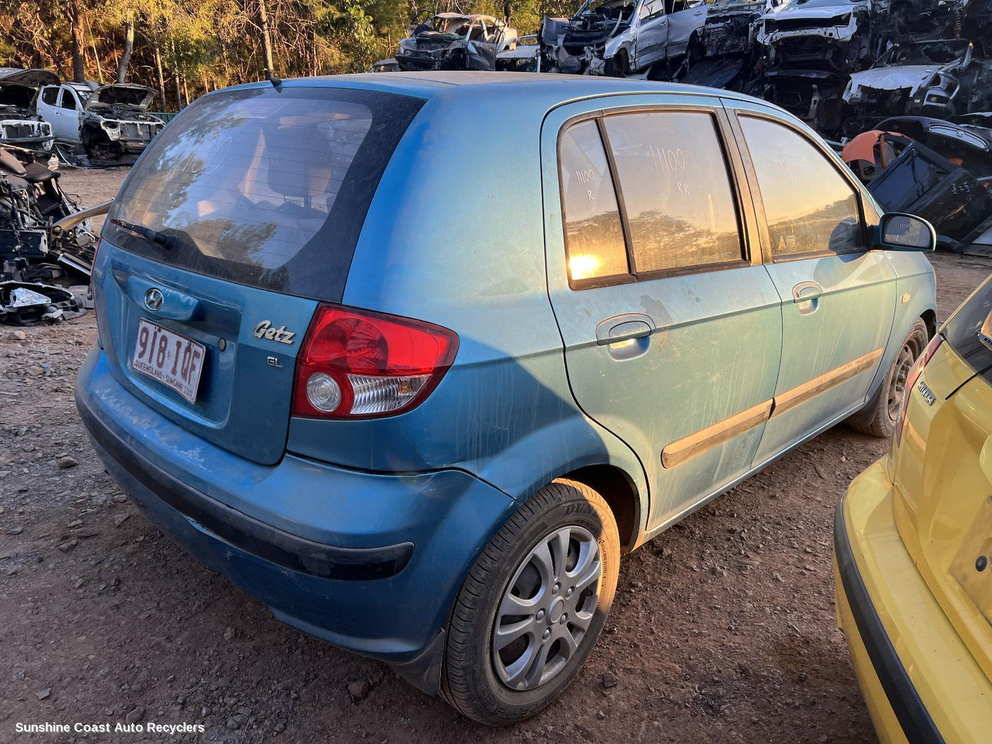 2005 Hyundai Getz Door Boot Gate Lock