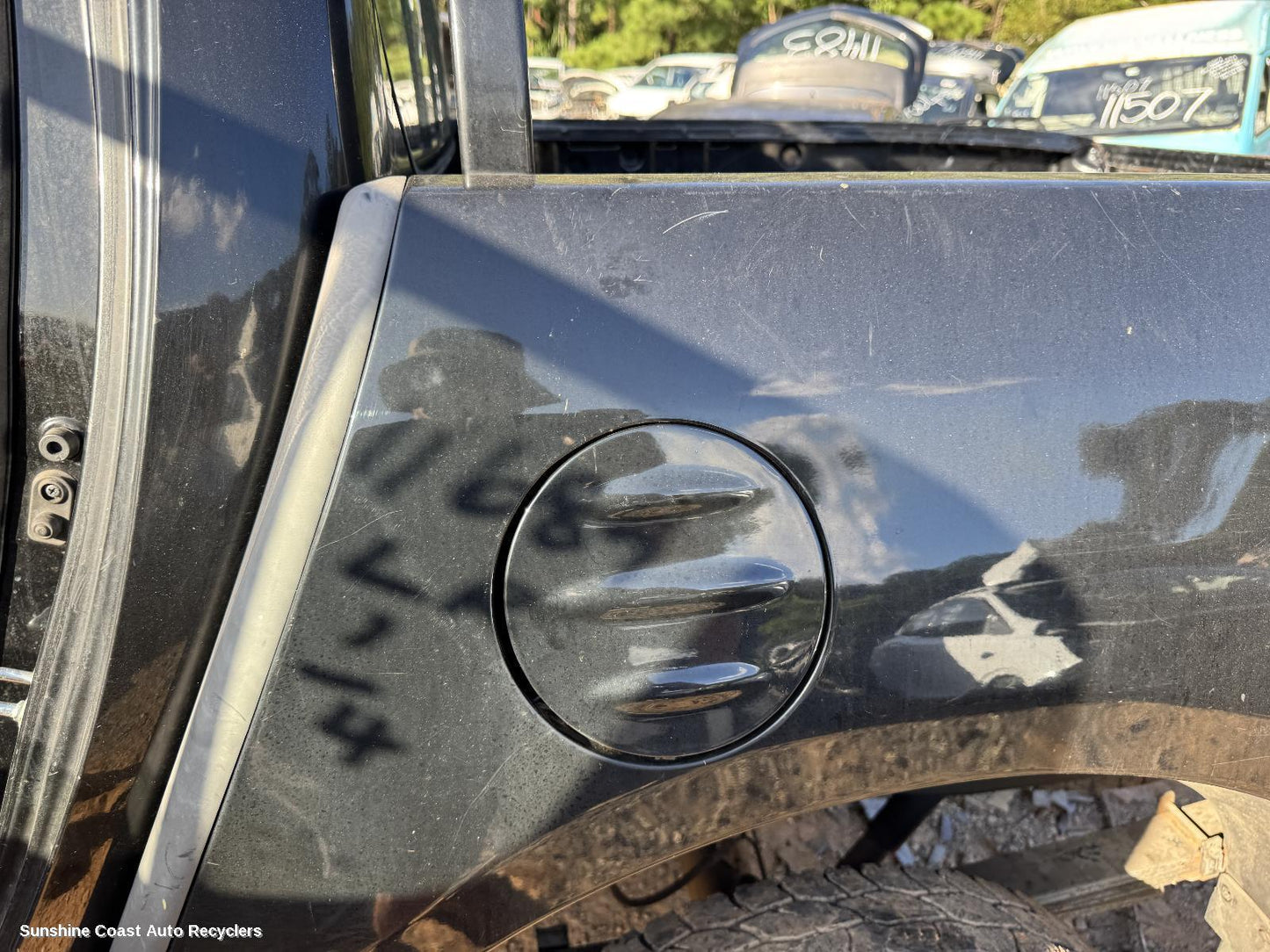 2008 Mitsubishi Triton Fuel Door   Filler
