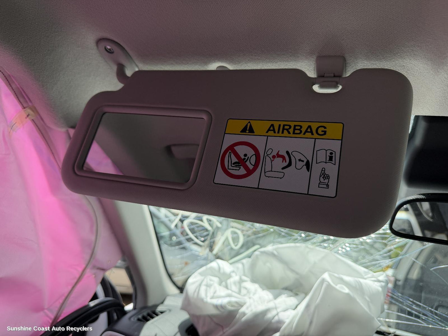 2019-2025 Hyundai Venue Sunvisor