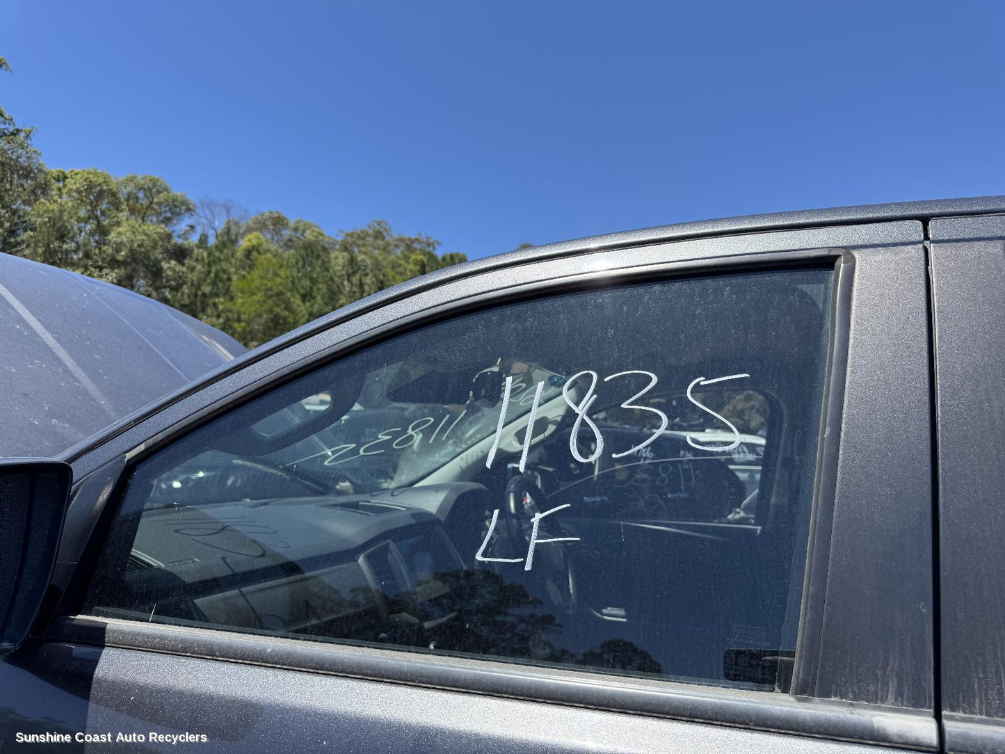 2018 Ford Ranger Left Front Door Window