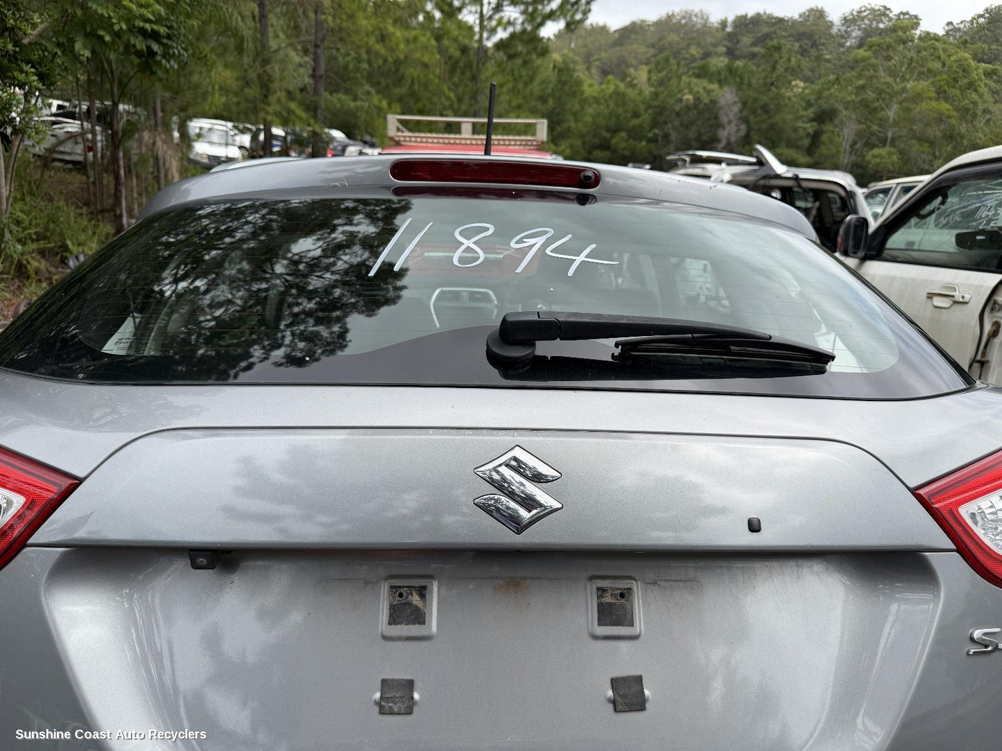 2014 Suzuki S-cross Rear Garnish