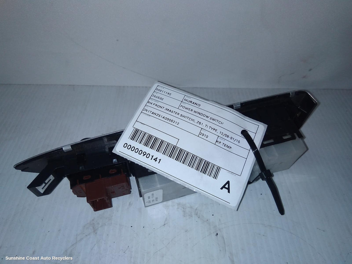 2008-2015 Nissan Murano Pwr Dr Wind Switch