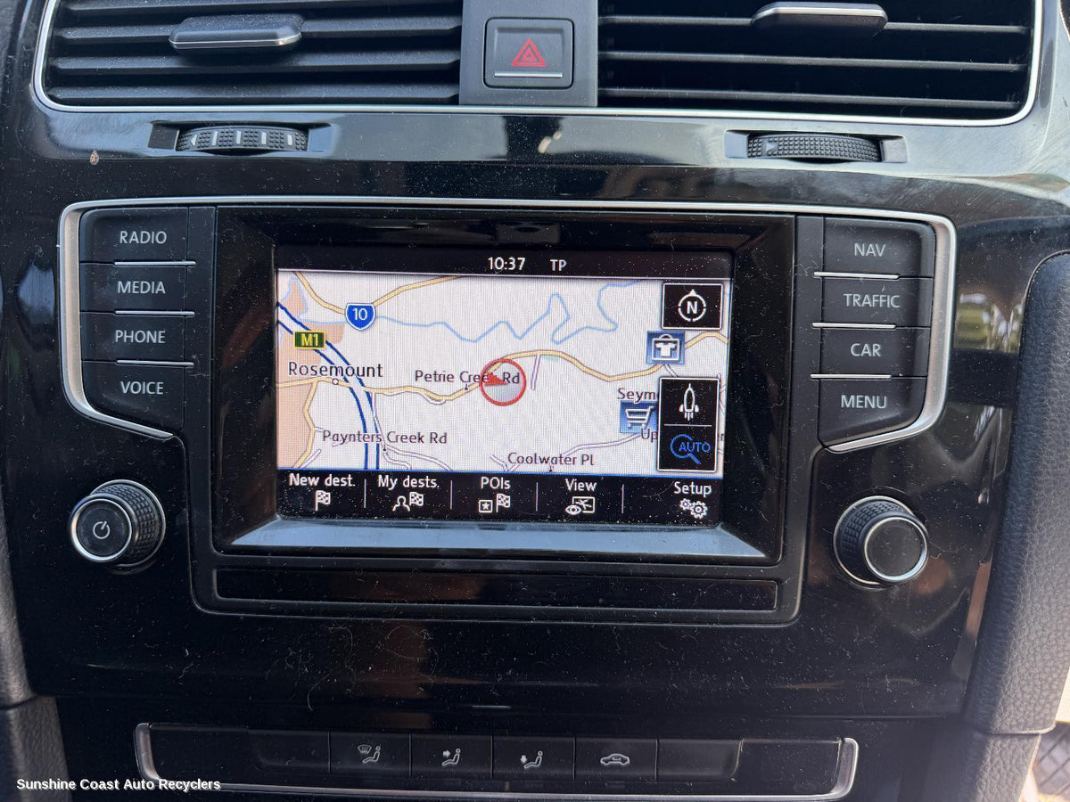 2012-2017 Volkswagen Golf Radio Cd Dvd Sat Tv