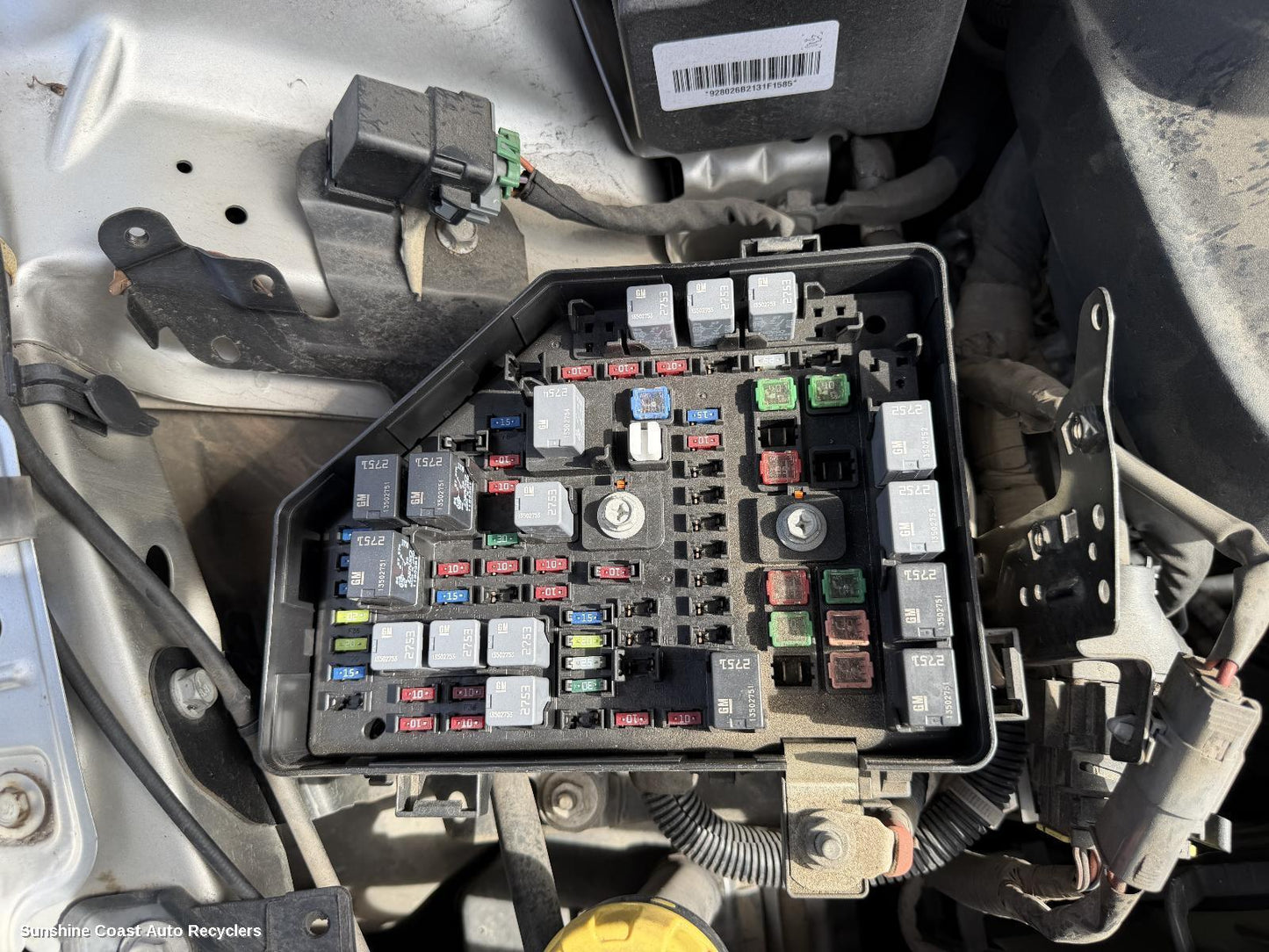 2009-2013 Holden Commodore Fuse Box