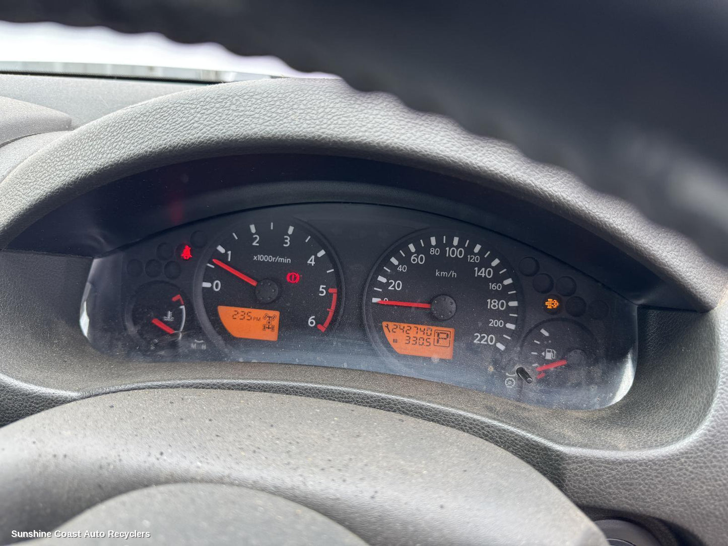 2010 Nissan Navara Instrument Cluster