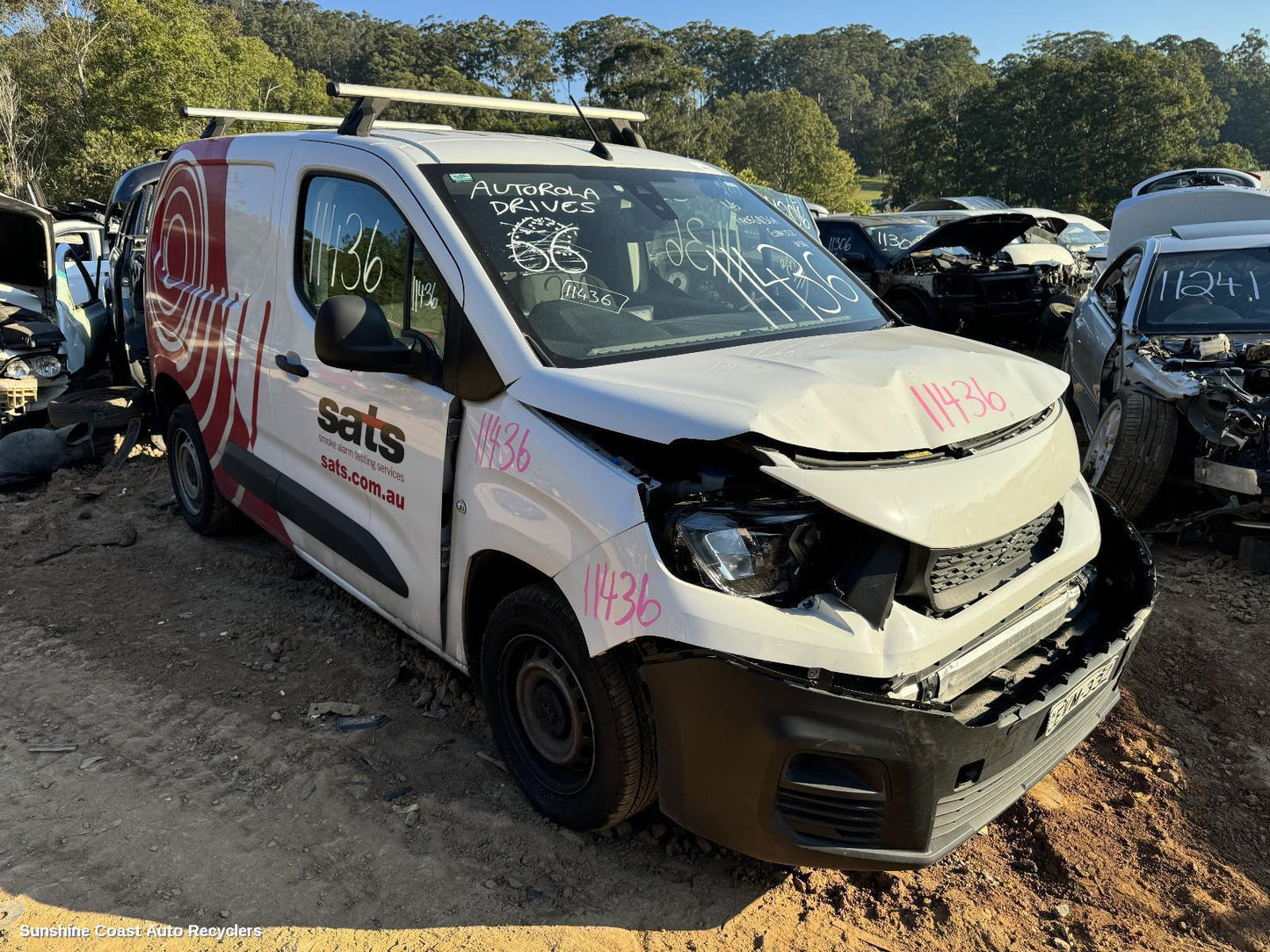 2019-2026 Peugeot Partner Left Front Door