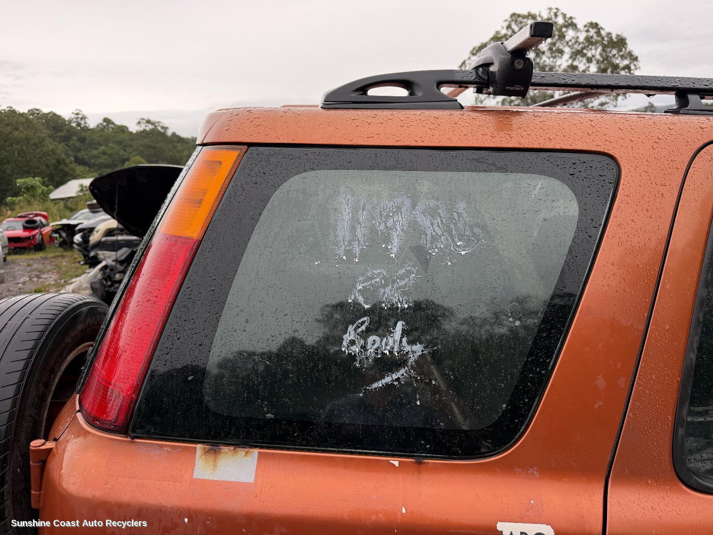 1995-2001 Honda Crv Right Rear Side Glass