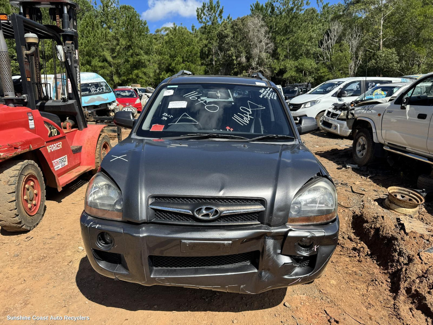 2009 Hyundai Tucson Seatbelt Stalk