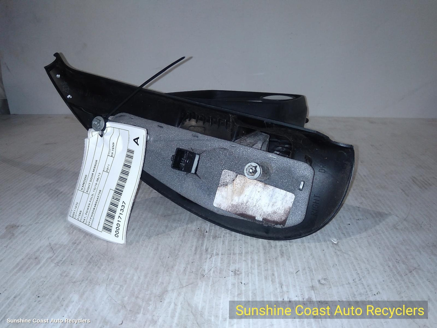 2011 Renault Kangoo Right Door Mirror