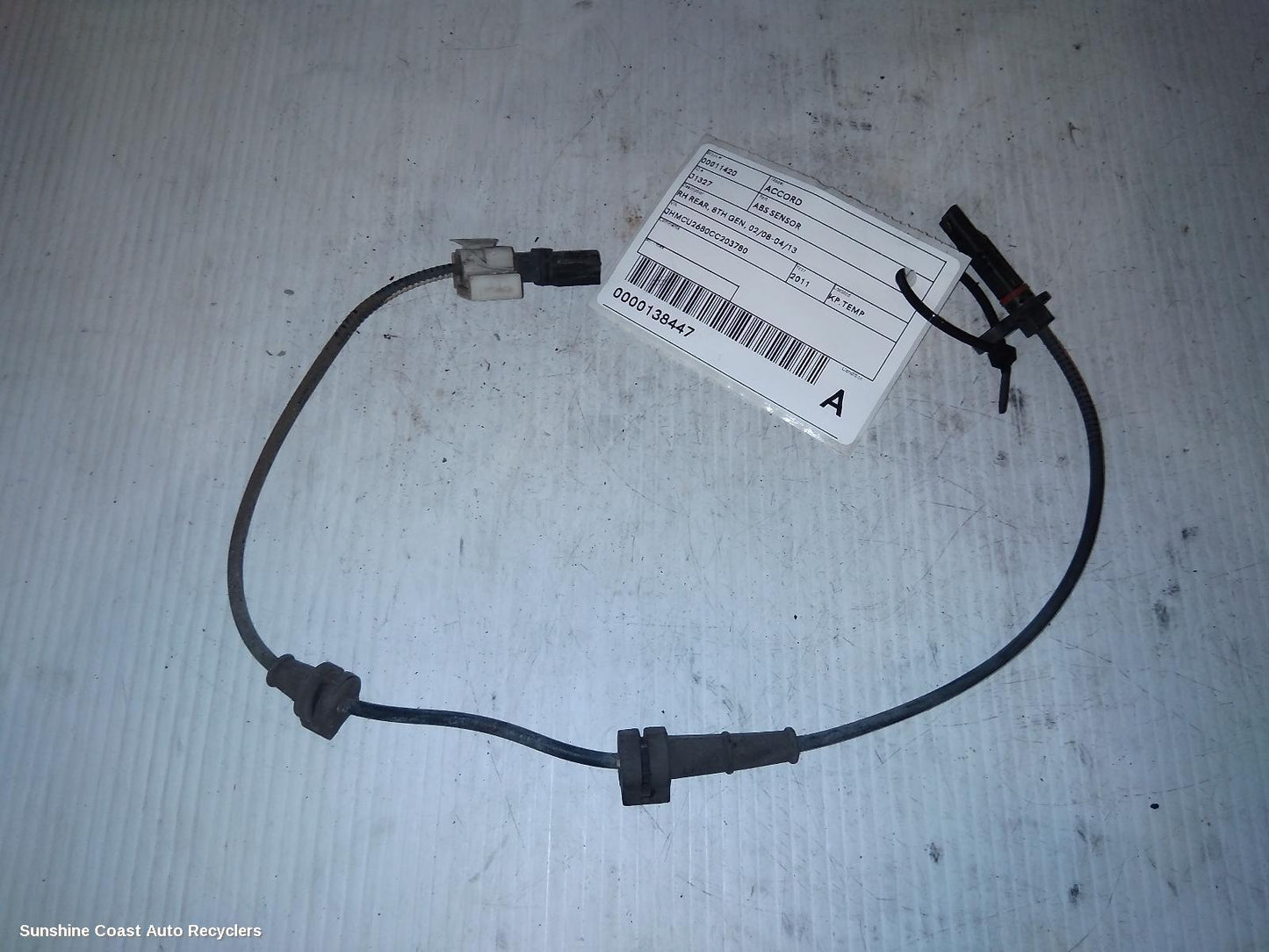 2011 Honda Accord Abs Sensor