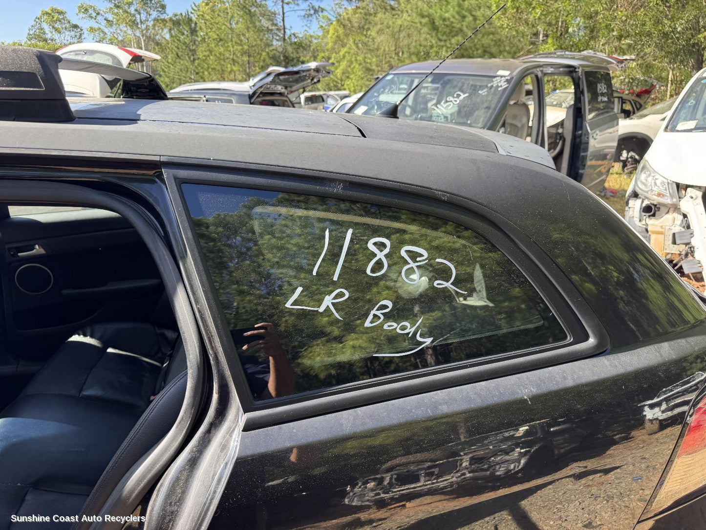 2011 Holden Commodore Left Rear Side Glass