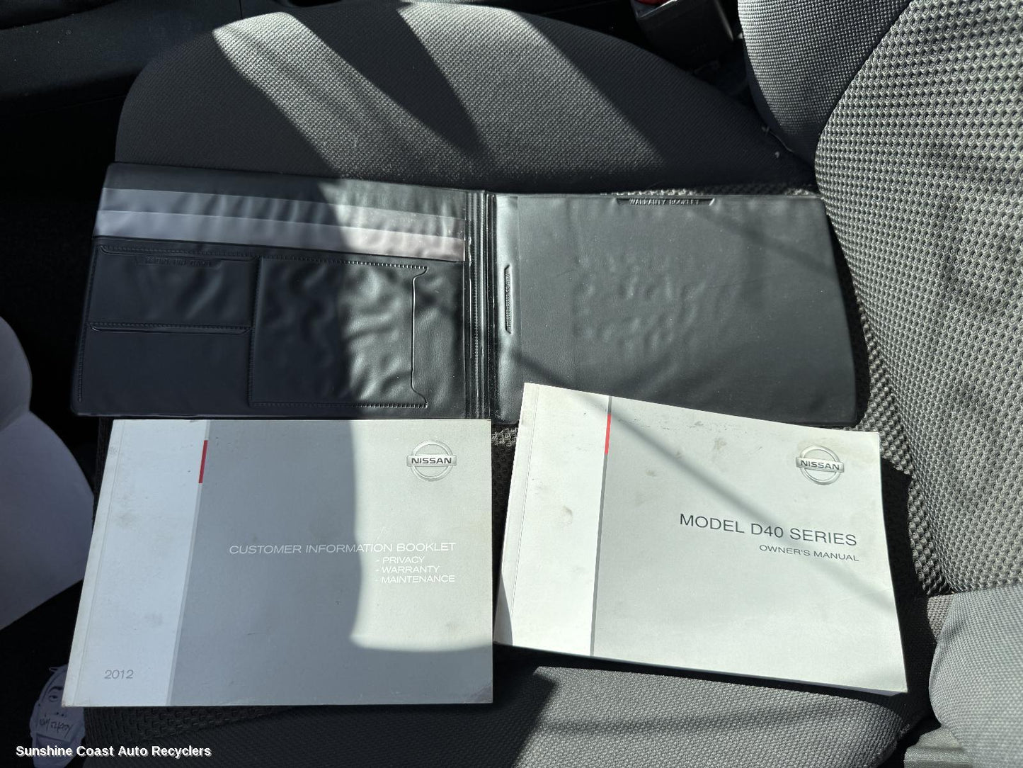 2010 Nissan Navara Owners Handbook