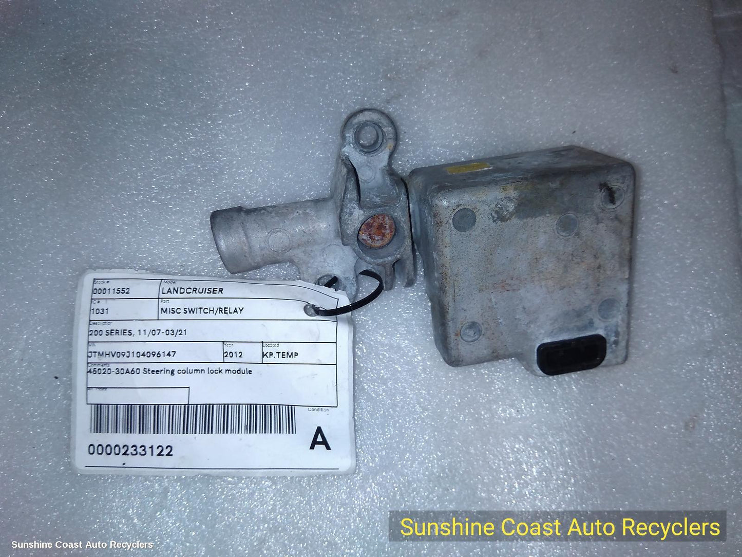2007-2021 Toyota Landcruiser Misc Switch Relay