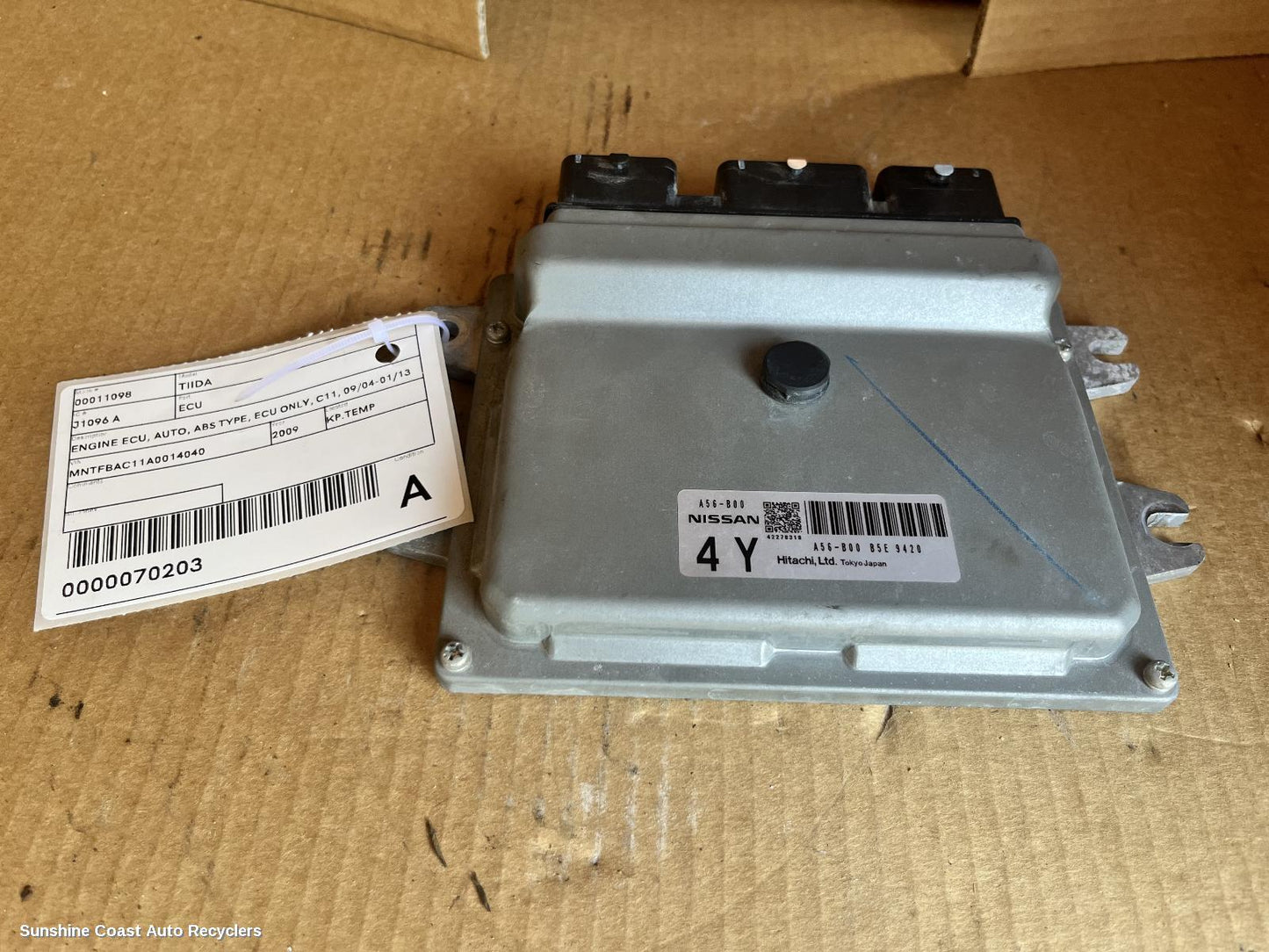 2009 Nissan Tiida Ecu