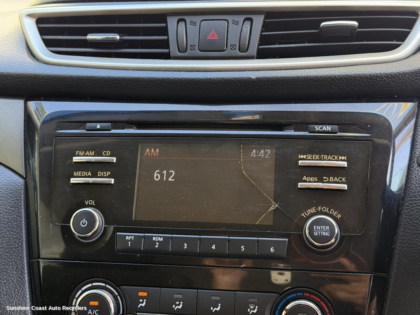 2013-2017 Nissan Qashqai Radio Cd Dvd Sat Tv