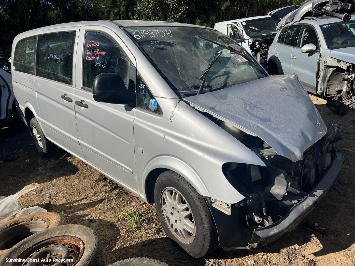 2008 Mercedes Vito Heater Fan Motor