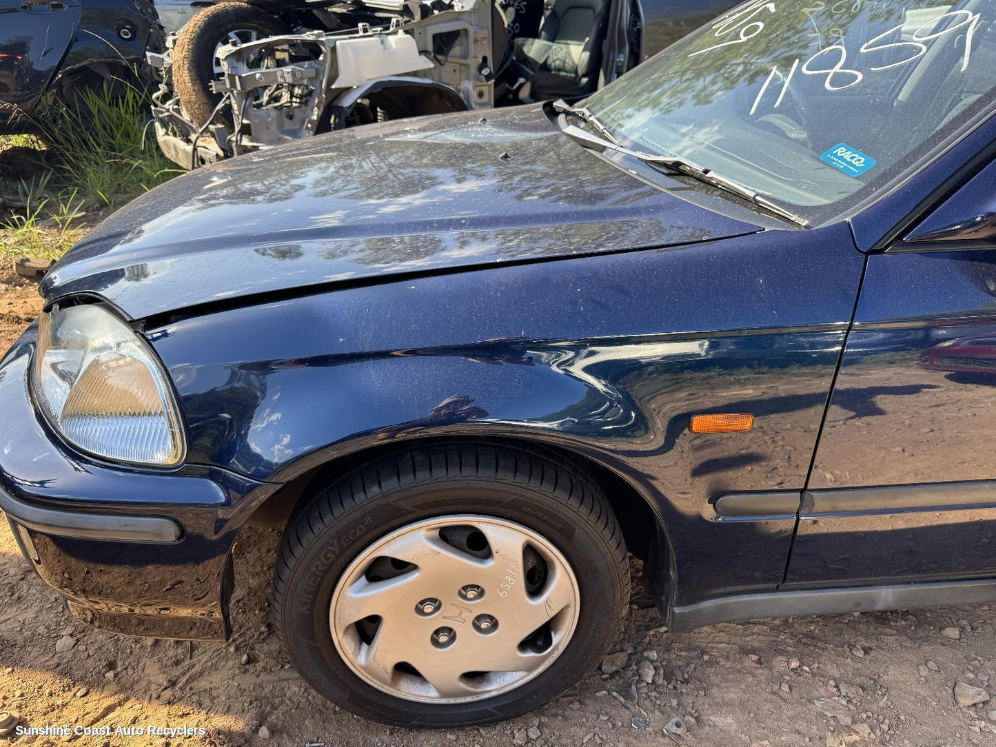 1995 Honda Civic Left Guard