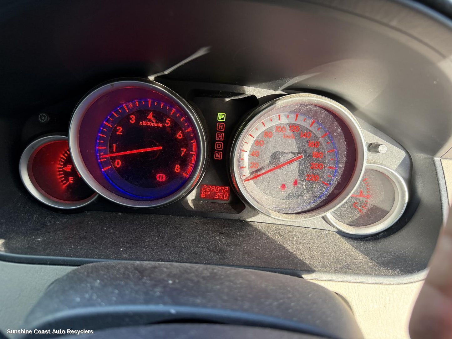 2007-2009 Mazda Cx9 Instrument Cluster