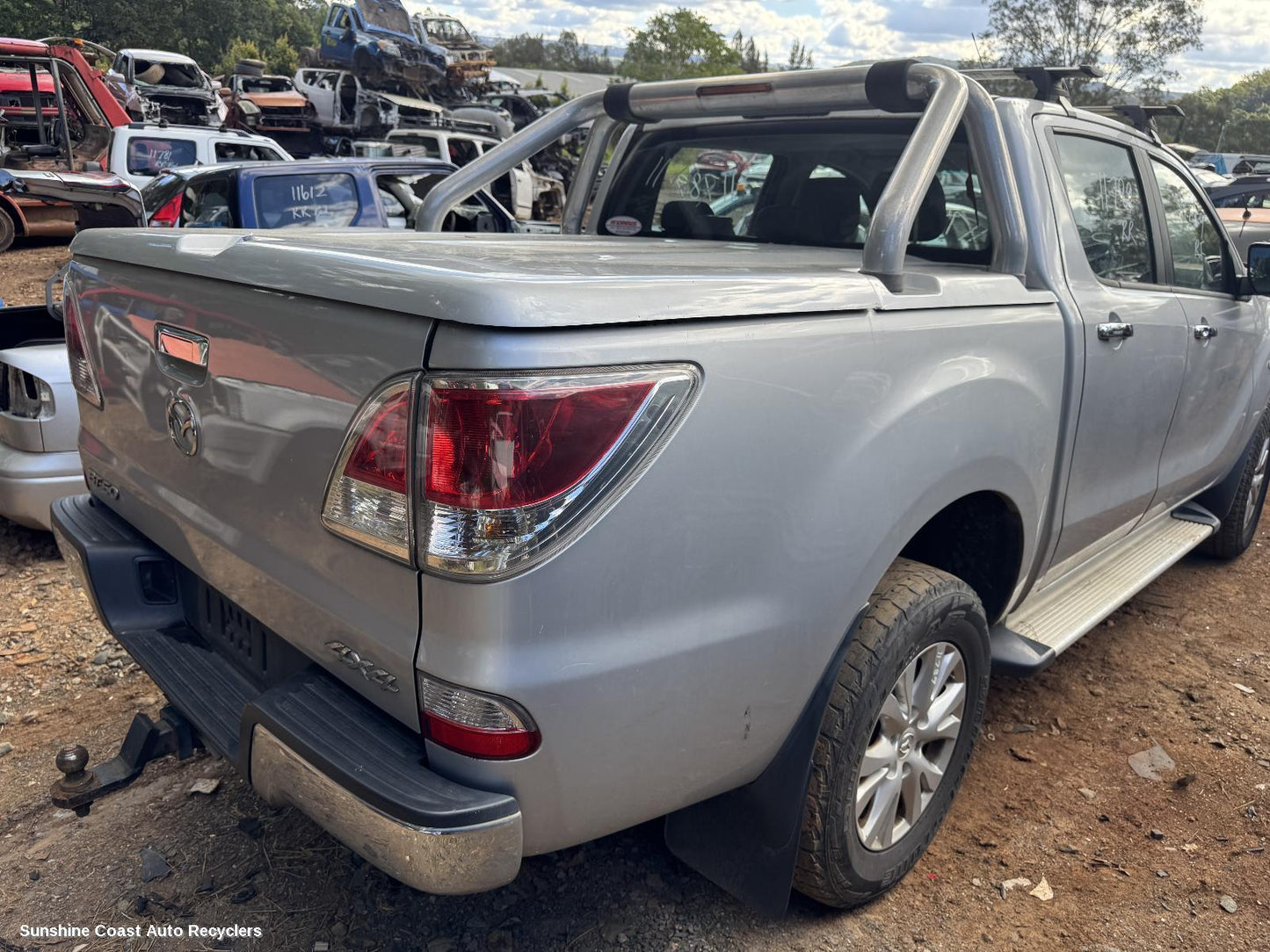 2013 Mazda Bt50 Ute Back