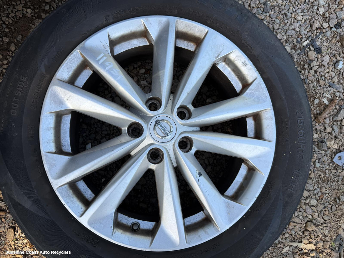2013-2017 Nissan Qashqai Wheel Mag